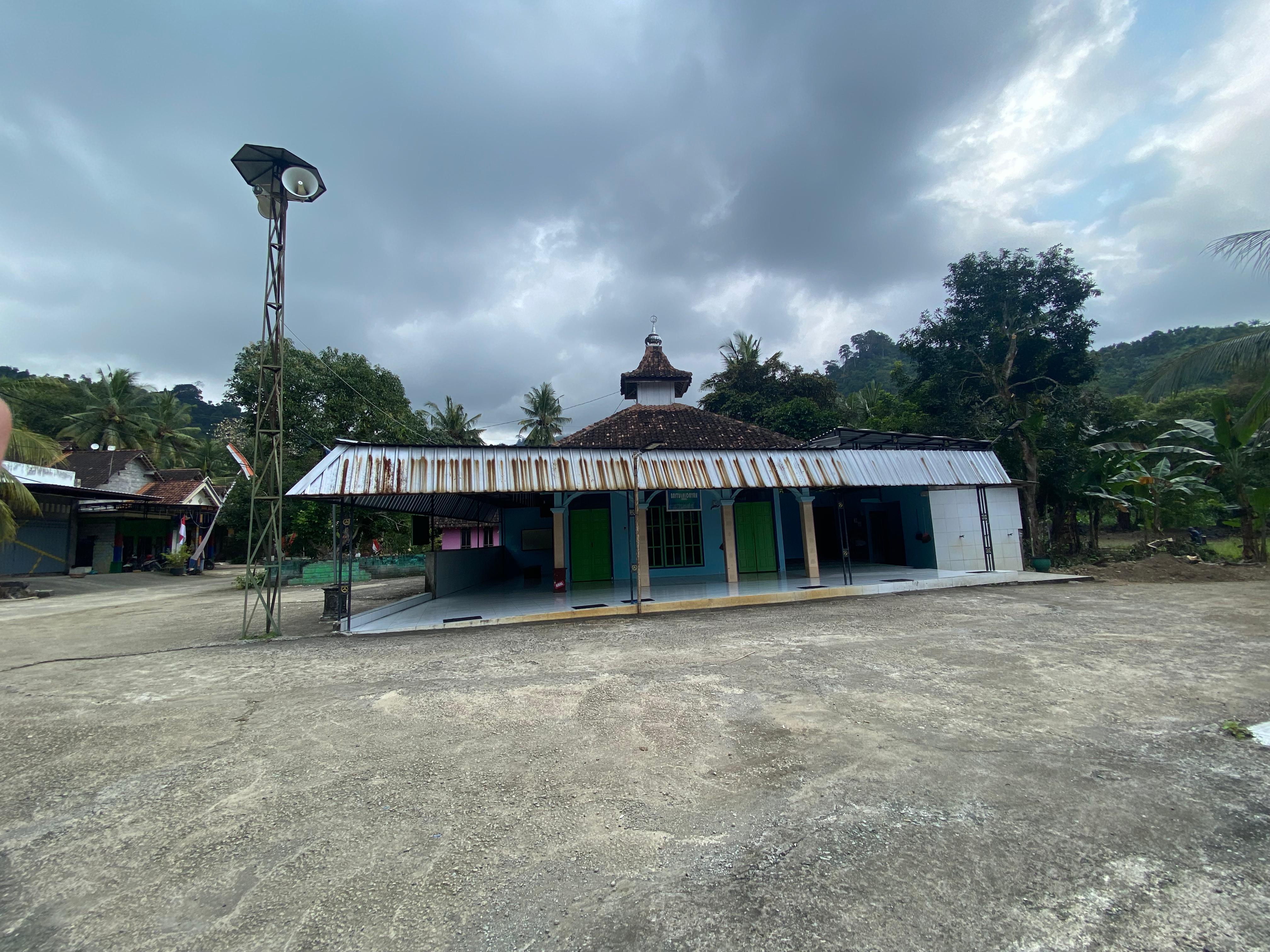 Mushola dekat area pantai